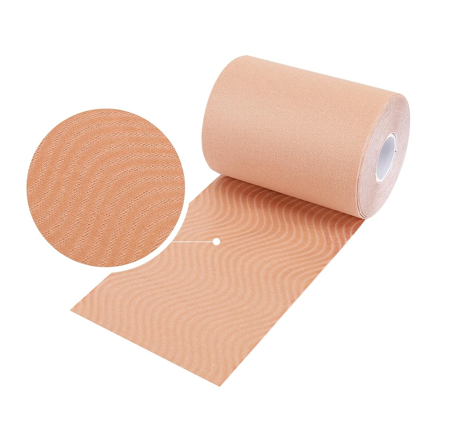 Extra breites elastisches Kinesiologie-Tape aus Baumwolle mit Verbandschere, 10 cm x 5 m