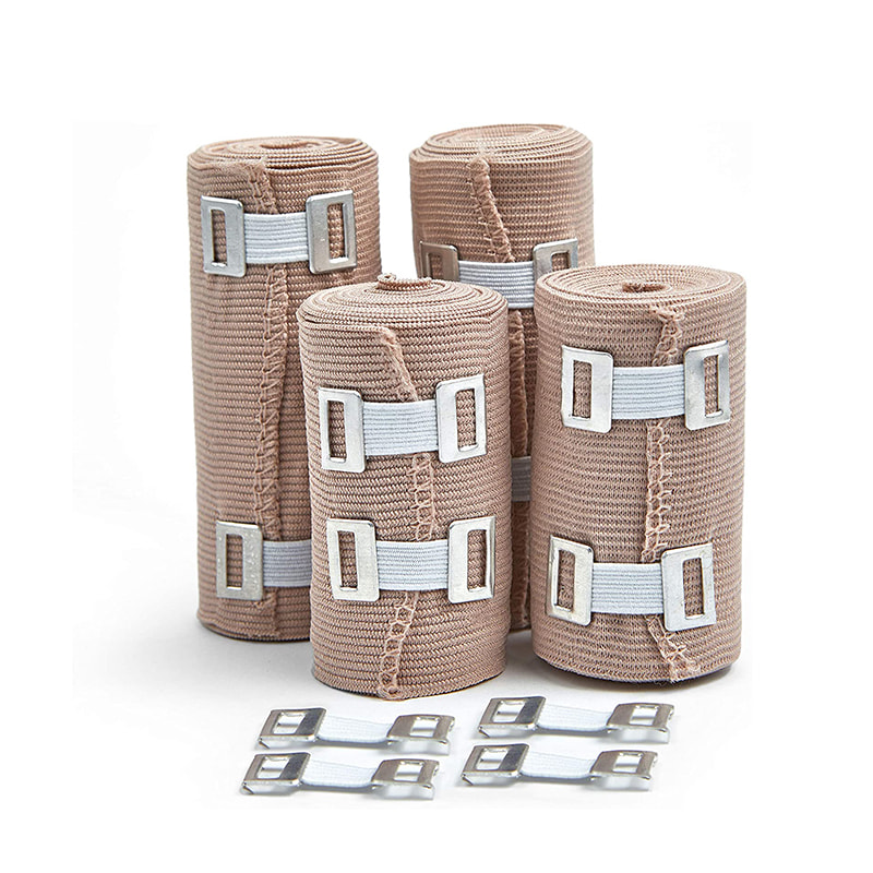 Elastische Bandage, Kompressionsbandage für Beine, Knöchel, Knie