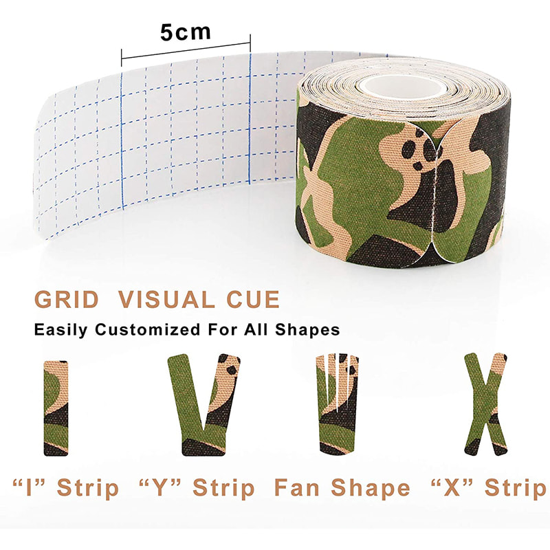 Camo Sports Muscle  Vorgeschnittenes Kinesiologie-Tape