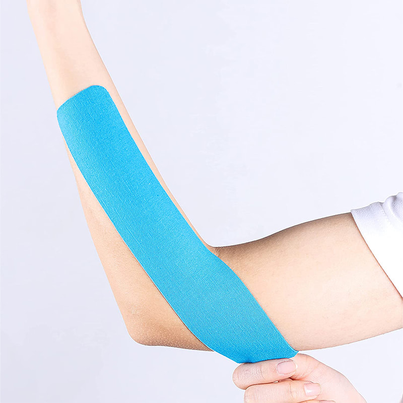 Vorgeschnittenes Kinesiologie-Tape, wasserfest, physio-elastisch, hypoallergen 