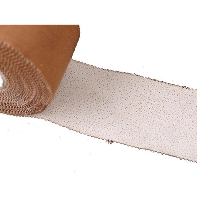 Starres Sporttape aus Rayon, selbstklebend, Beige 