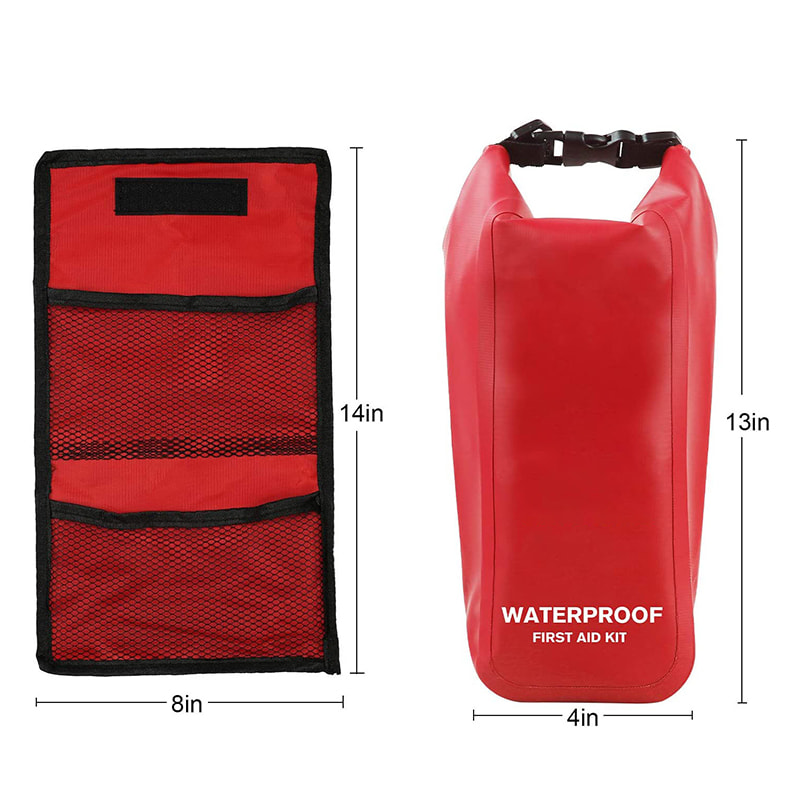 Wasserdichter Packsack, Erste-Hilfe-Set-Tasche zum Kajakfahren 