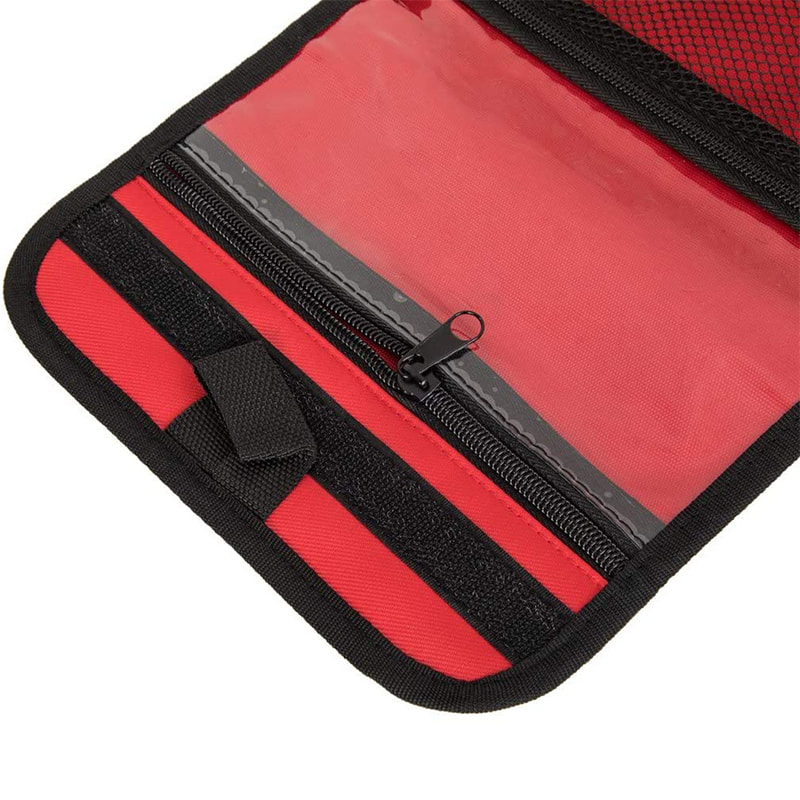 Faltbare kleine leere Erste-Hilfe-Tasche für Auto, Zuhause, Büro, Sport, Outdoor, Reisen 