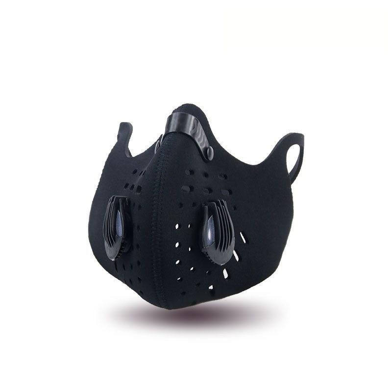 Staubdichte Fahrrad-Gesichtsmaske gegen Umweltverschmutzung mit Filter und Ventil 
