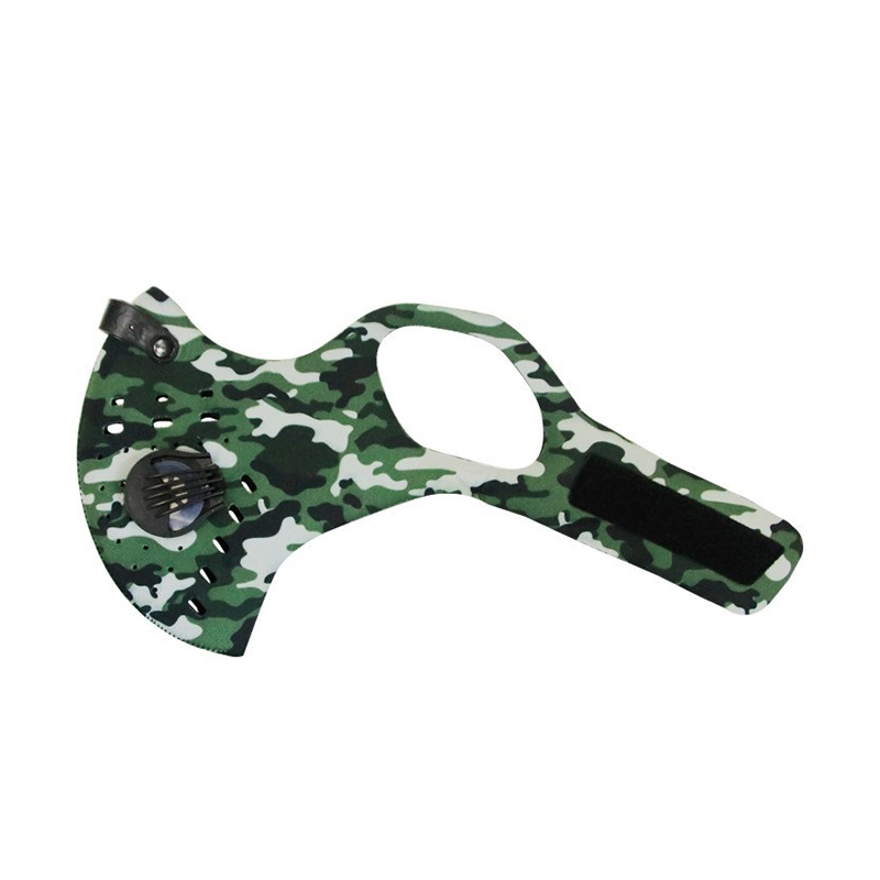 Outdoor Fashion Camo Atmungs-Fahrradmaske 