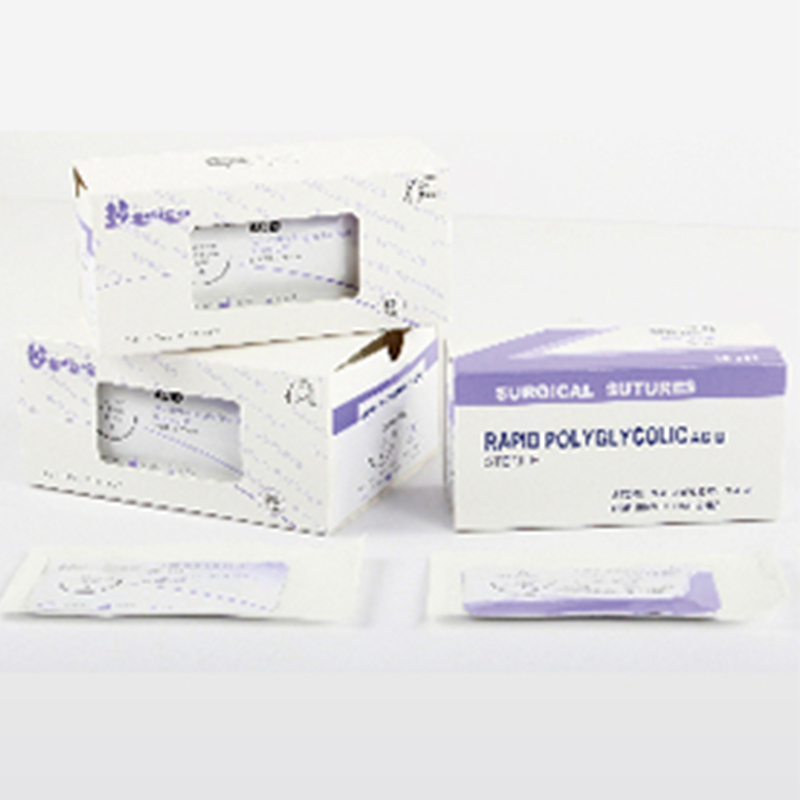 Resorbierbares chirurgisches Nahtmaterial RAPID POLYGLYCOLICACID (PGAR)